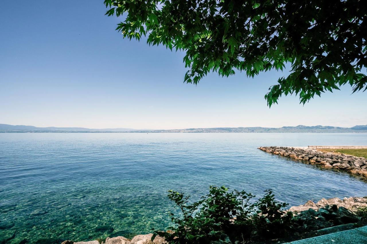 Pieds Dans L'Eau - Lac Leman - 2 Min Evian - Spacieux Neuvecelle Buitenkant foto